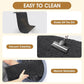 IM HOME Extra Large 71" x 25" Dark Grey Dog Door Mats for Muddy Paws, Chenille Absorbent Dog Mat, Non Slip Heavy Mud Mat for Dogs, Soft Pet Bed Mat for Entryway, Mud Paws, Inside Floor