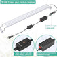 HITOP Full Spectrum LED Aquarium Light – 24-32" Classic Fish Tank Light with Timer, Aquarium Plant Light with Stable Extendable Brackets (24-32in)