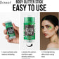 Brzeaf Waterproof Green Body Glitter Stick, Chunky Glitter for Face/Body/Hair/Eyes/Lip, Singer Concert Music Halloween Rave Festival, Glitter Stick Makeup & Face Glitter Gel for Women Men 0.56 OZ