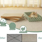 MECOOL Cat Scratching Board，3PC Scratch Pad with Box，Reversible Corrugated Scratcher Cardboard and Lounge Bed for Indoor Cats, Catnip