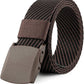 JASGOOD Nylon Canvas Breathable Military Tactical Men Waist Belt With Plastic Buckle