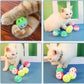 PET SHOW 20Pcs Cat Toy Balls with Bell Inside 1.57" 1.4" Plastic Kitten Chase Toys Jingle Bell Ball for Cat Indoor Training