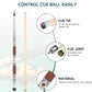 HomeSeason Pool Cue Stick 57" Billiard Cue Sticks Professional Low Deflection Pool Sticks