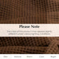 Salt Earth GOTS Certified 100% Organic Cotton Throw Blanket, 60" X 80" Blankets & Throws for Bed, Throw Blanket for Couch,Modern & Cozy Blanket, All Season Waffle Blanket, Soft Blanket (Potting Soil)