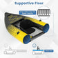 S AFSTAR Inflatable Kayak, 2 Person Canoe with 507 lbs Capacity, Drop-Stitch Floor, All Accessories & Carry Bag, 12.5 ft Large Sit in Tandem Kayak for Fishing, Camping & Exploring for Adults