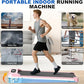 Incline Walking Pad with Handle Bar, Folding Treadmill Foldable Portable Under Desk for Home Office, Ultra Quiet <45dB, Safety Lock, 300+ LB Capacity