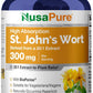 NusaPure St. John's Wort 20:1 Extract, 300 mg 240 Veggie Capsules (Vegetarian, Non-GMO & Vegan) Bioperine