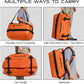 Haimont Large Waterproof Duffel Backpack Roll-Top Heavy Duty Dry Duffle Bag for Boating, Travel, Motorcycle, Kayaking, Camping, 60L