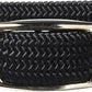 Kool Kat Elastic Cat Safety Collar with Bell, Black, 8"