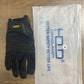 HANDLANDY Mens Work Gloves Touch screen, Utility Mechanic Gloves, Flexible Breathable Fit- Padded Knuckles & Palm