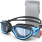 ZIONOR Swim Goggles, G1 MAX Polarized Anti-Fog Swimming Goggles for Men Women