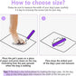 Dog Shoes, Dog Sandals for Hot Pavement, Non-Slip Waterproof Dog Booties for Winter Snowy Day and Summer, Adjustable Straps Easy-Clean Beach Outdoor Pet Boots Rugged Sole-4Pcs Purple