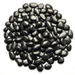 River Rocks 5 Lb, Pebbles for Indoor Plants 0.5"-1.4", Black Rocks for Outdoor Landscaping, Decorative Stones Vase Filler, Fish Tank, Fountain, Succulents, Flower Bed, Black