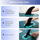 10’6’’ Portable Inflatable Stand Up Paddle Board (SUP) for Adults and Youth with Non-Slip Deck – Complete Accessories Kit, Perfect for Fishing, Yoga, Fitness & Family Fun