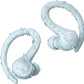 JLab Go Sport+ Wireless Workout Earbuds Featuring C3 Clear Calling, Secure Earhook Sport Design, 35+ Hour Bluetooth Playtime, and 3 EQ Sound Settings (Light Blue)