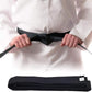 110 Inch Black Karate Belt, 280cm Taekwondo Solid Rank Martial Arts Belts Universal Fit for Judo/Karate/Taekwondo