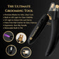 3-in-1 Dog Nail Trimmers and Pet Nail Clippers - Professional Grade with Stainless Steel Blades, LED & UV Light, and Nail Filer for Safety & Precise Toenail Pet Grooming - S to M Dogs