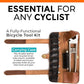 FULL WINDSOR -The Nutter Bicycle Multi Tool–Portable Cycling Repair Kit for MTB, Road & Dirt Bikes – Includes Spanner, Magnetic Bit, Tire Levers & Bottle Opener–Compact Brown Case for On-the-Go Fixes