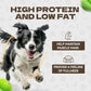 Chicken Duck Wrapped Cod Skin Sticks Dog Treats, Rawhide Free Dog Chews Long Lasting HealthTeeth Training Treats for Medium and Large Breed 10.58oz/12-14pcs