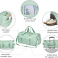 MABROUC Duffle Bag For Women, Sports Duffel Bag for Gym with Wet Pocket & Shoe Compartment, Overnight Weekender Travel Bag