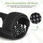 Mayerzon Dog Muzzle with Hook and Loop for Large Medium Small Dogs, Patented Soft Mesh Beagle Labrador Puppy Muzzles for Biting Chewing Grooming, Breathable, Adjustable, Allows Panting Drinking