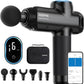 RENPHO Massage Gun Deep Tissue with Bluetooth, Percussion Muscle Massage Gun with 12mm Amplitude for Athletes, Portable Electric Handheld Massager Gun, LED Touch Display
