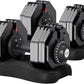 Ativafit 27.5/66/88LBS Pair Adjustable Dumbbell Set with Anti-slip Handle 12 In 1 Quick Dial Adjustment Weights With Safety Locking Button Space Saving Strength Training for Full Body Home Gym Workout