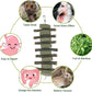 Rabbits Chew Toys Bunny Treats Natural Wood Timothy Hay Grass Chew Toys Treats for Hamster Chinchilla Guinea Pigs 6pcs