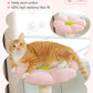 Flower Cat Tree, 28" Cat Tower with Cozy Flower Perch, Large Hammock for Indoor Small Cats, Cute Cat Tree with Sisal Scratching Post and Fur Toy Ball for Kittens, Pink