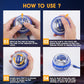 Wrist Trainer Ball Auto-Start Gyroscopic Forearm Exerciser Gyro Ball for Strengthen Arms, Fingers, Bones and Muscles