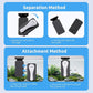 Magnetic Aquarium Glass Cleaner，Algae Scraper for Aquarium Fish Tank， Fish Tank Algae Clean Brush Dual-Sided Side Floating Aquarium Magnetic Brush (L)