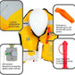 Manual Inflatable Life Jacket|Life Vest for Adults|PFD Low Profile|Supports up to 330 lbs(YSH700)