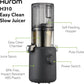 Hurom H310 Easy Clean Slow Juicer, Lavender | Compact | Quiet Motor | Hopper Fits Whole Produce | Scrub Free | Easy Assembly | Cold Press Masticating Juicer