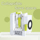 5-Blade Vegetable Spiralizer for Veggie Noodles – Quick Kitchen Slicer with 4 Interchangeable Blades for Carrots, Potatoes, Cucumbers, and Luffa (White)