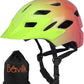 Kids Bike Helmet,Bavilk Kids Boys Girls Bike Helmets with LED Light Detachable Visor Children Youth Teen Multi-Sport for Skating Cycling Scooter Skateboard Adjustable & Lightweight 19.7"-22.4"