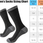 JOYNÉE 8 Pairs Mens Breathable Athletic Crew Socks Arch Support Cushioned Socks for Hiking Sports Running,Sock Size:10-13