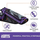 LEGEND XT320 Archery Quivers - Nylon Hip Quivers with 3 Arrow Tube Cases for Target Shooting - Adjustable Waist Belt, T-Slot, Storage Compartments for Accessories, Gear, Tools, Release Tab, Score Card
