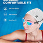 ZIONOR G1 Lite Swim Goggles with Swim Cap Comfortable Anti-fog Swimming Goggles Cap Set for Adult Men Women