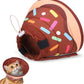 EXPAWLORER Cat Recovery Cone Collar- Soft Adjustable Pet Collar for After Surgery, Waterproof Elizabethan Protective Collar, Stop Licking Donut for Small Medium Kittens