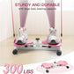 Waist Twisting Machine Pilates Twister Ab Twister Board with 300 lbs Capacity, Noiseless Home Gym Equipment for Core Exercise Slim Waist Belly Fat Workout for Women