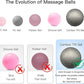 Plantar Fasciitis Relief Massage Ball – Lacrosse Ball, Foot Massage Roller & Myofascial Release Ball for Foot Pain, Trigger Point Therapy, Hard Ball for Deep Tissue & Fascia Massage