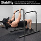 2025 Upgrade World's Best Strongest Premium Dip Bars With Adjustable Ultra-Stable Settings & Non-Slip Feet - USA Original Patent, Designed, Shipped, Warranty