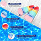 Kids Swim Fins,Short Kids Fins Youth Swimming Flippers for Lap Swimming Training for Children Girls Boys Beginners