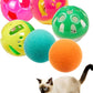 6-Pack Cat Toys for Cats and Kittens, Silly Leap (1.5'', Economy Cat Toy Set)