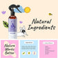 kin+kind Dog Deodorizing Spray - Safe, Natural, & Easy to Use Pet Odor Eliminator, Premium Cat/Dog Detangler Spray Formula Made w/Aloe, Dog Deodorizer for Smelly Dogs/Cats Made in The USA (12 fl oz)