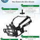 BASKERVILLE ULTRA MUZZLE - Patented Humane Design, Breathable, Dog can Pant and Drink, Adjustable, Padded, Training Muzzle for Medium-sized Dogs, Prevents Biting, Wildlife Scavenging (Size 4, Black)