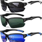 Sports Polarized Sunglasses for Men Cycling Running Fishing UV Protection Sun Glasses Lightweight Half Frame Goggles