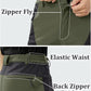 TACVASEN Men's Skiing Snow Pants Fleece Lined Waterproof Winter Insulated Hiking Pant for Outdoor Work Hunting Cargo