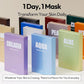 LAPCOS Milk Sheet Mask, Moisturizing Daily Face Mask to Replenish and Restore Dry Skin, Korean Beauty Favorite, 5-Pack