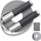 Weighted Jump Rope for Men, Women (1.5LB) - Alloy Steel Handles, Speed Skipping Rope, Gym,Indoor/Outdoor - Fitness, Workout, Boxing - Solid PVC & Cotton Rope